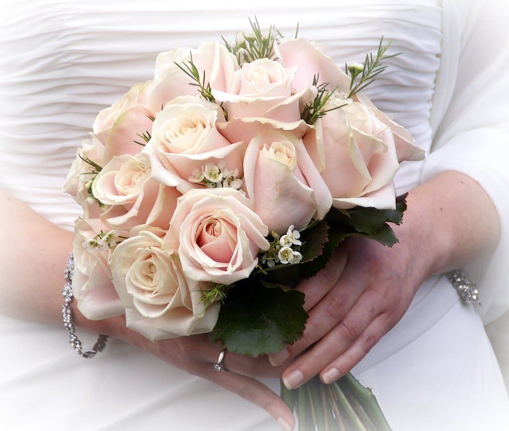 Exquisite wedding floral details at a Texas Hill Country venue