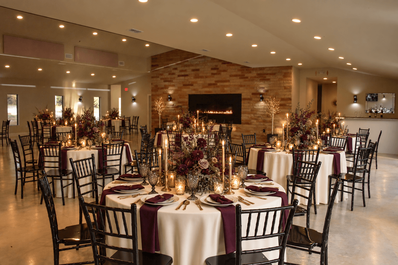 Rooted Romance concept in the Prima Vista reception hall