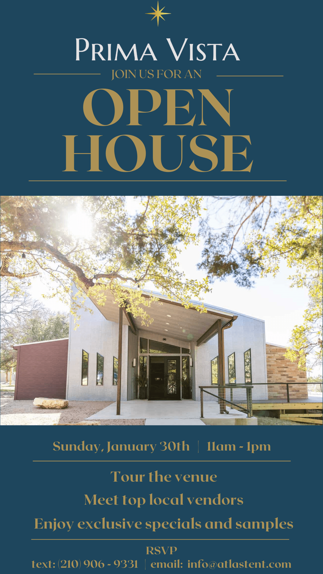 What to Expect at the Prima Vista Wedding Open House in Wimberley