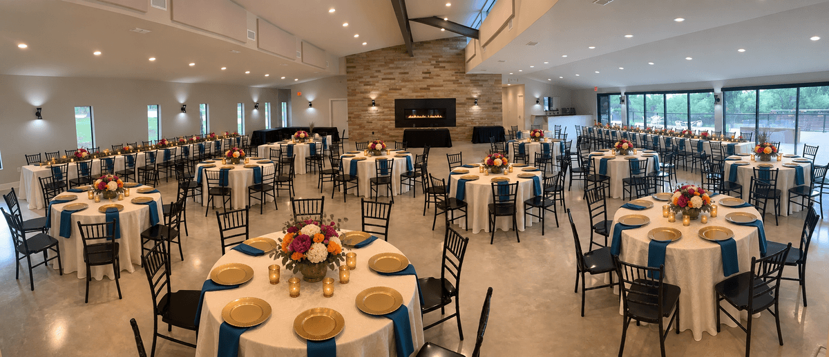 South Asian Luxury full-room wedding design