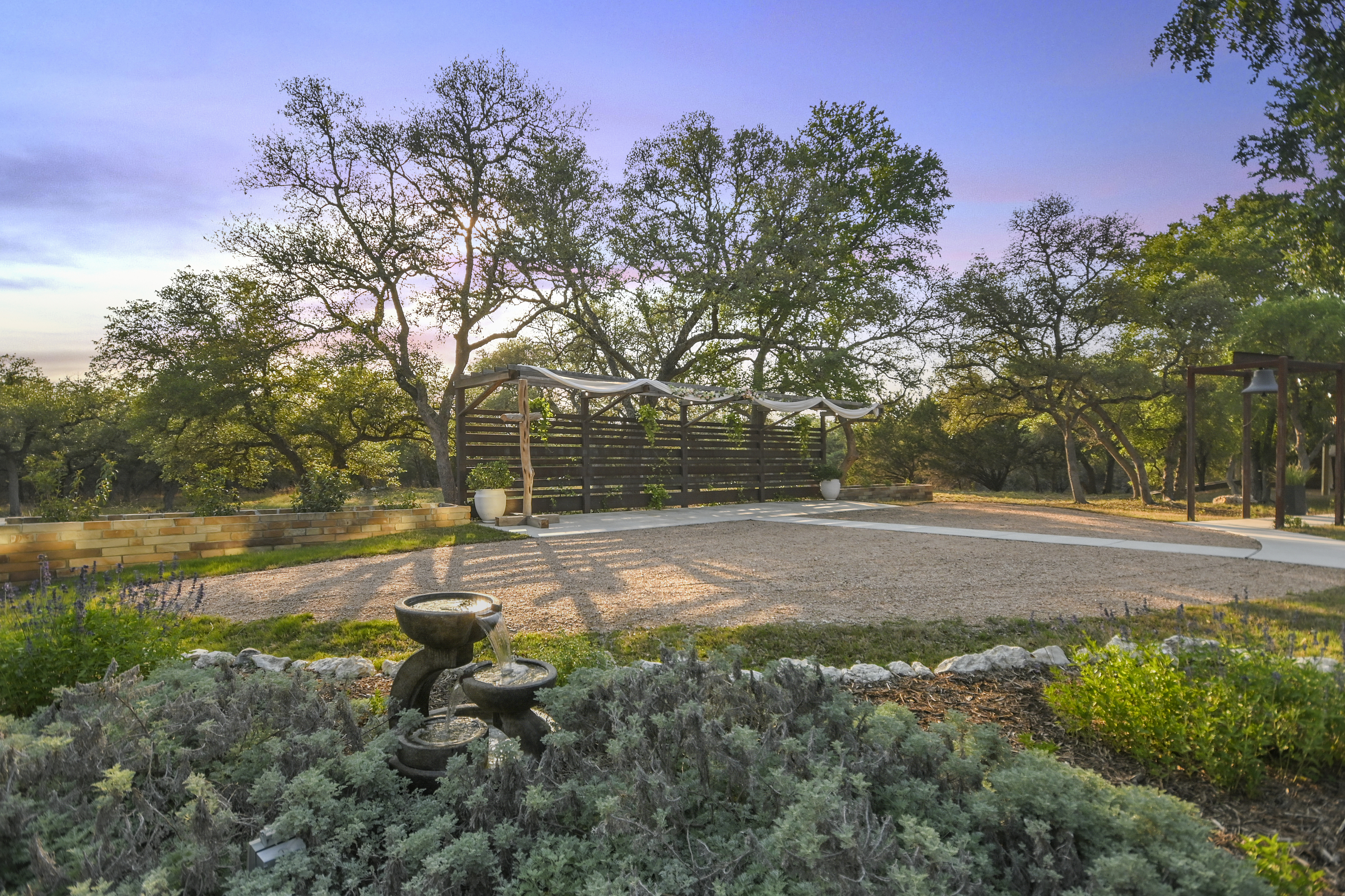 Shaded Oak Tree Ceremony Site